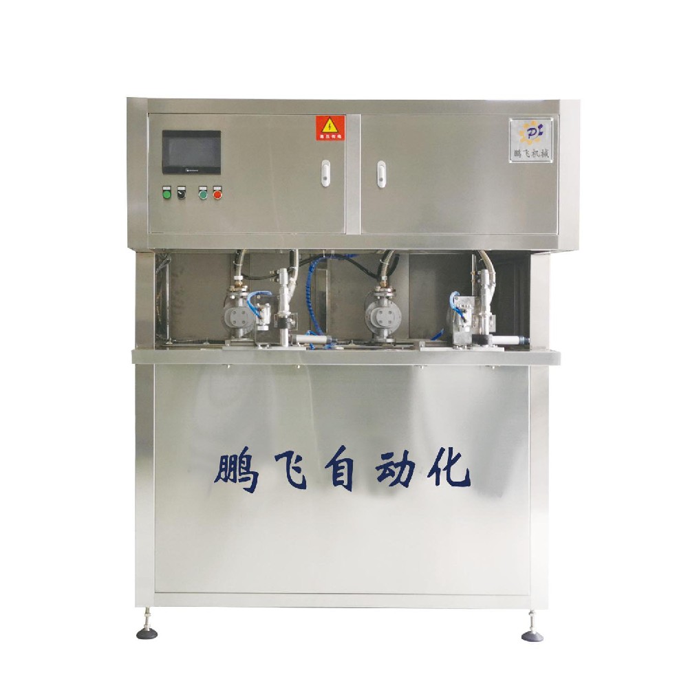 半自動雙頭油脂灌裝機（軟包）